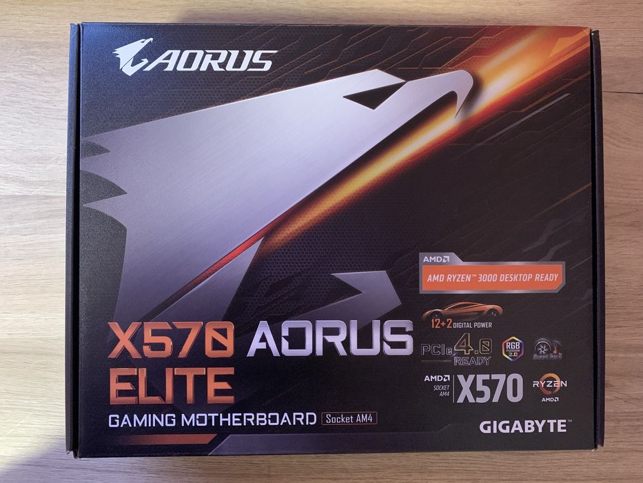 X570 Aorus Elite + Ryzen 7 5800X + 32GB RAM