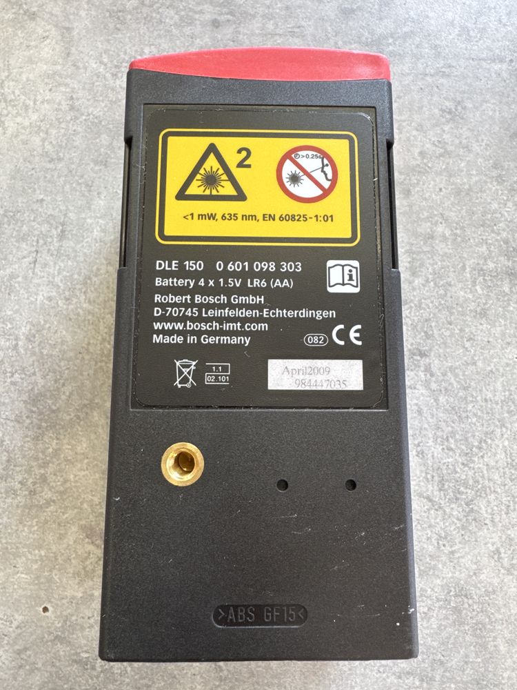 Лазерна ролетка Bosch DLE 150 Laser Б-105160 ПЕРФЕКТНА