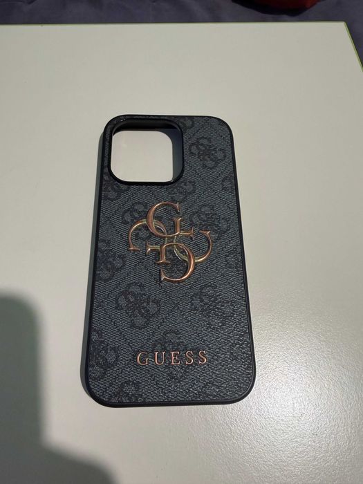 Iphone 15 PRO 256 stare foarte buna de functionare husa guess folie