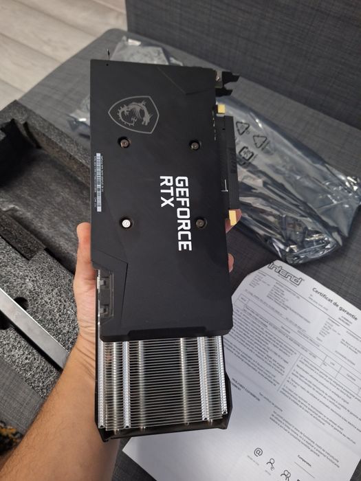Placa video MSI GeForce® RTX™ 3070 VENTUS 3X, 8GB GDDR6, 256-bit