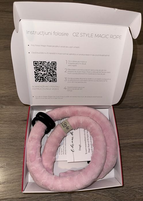 Ondulator de par fara caldura OZ Style MAGIC ROPE