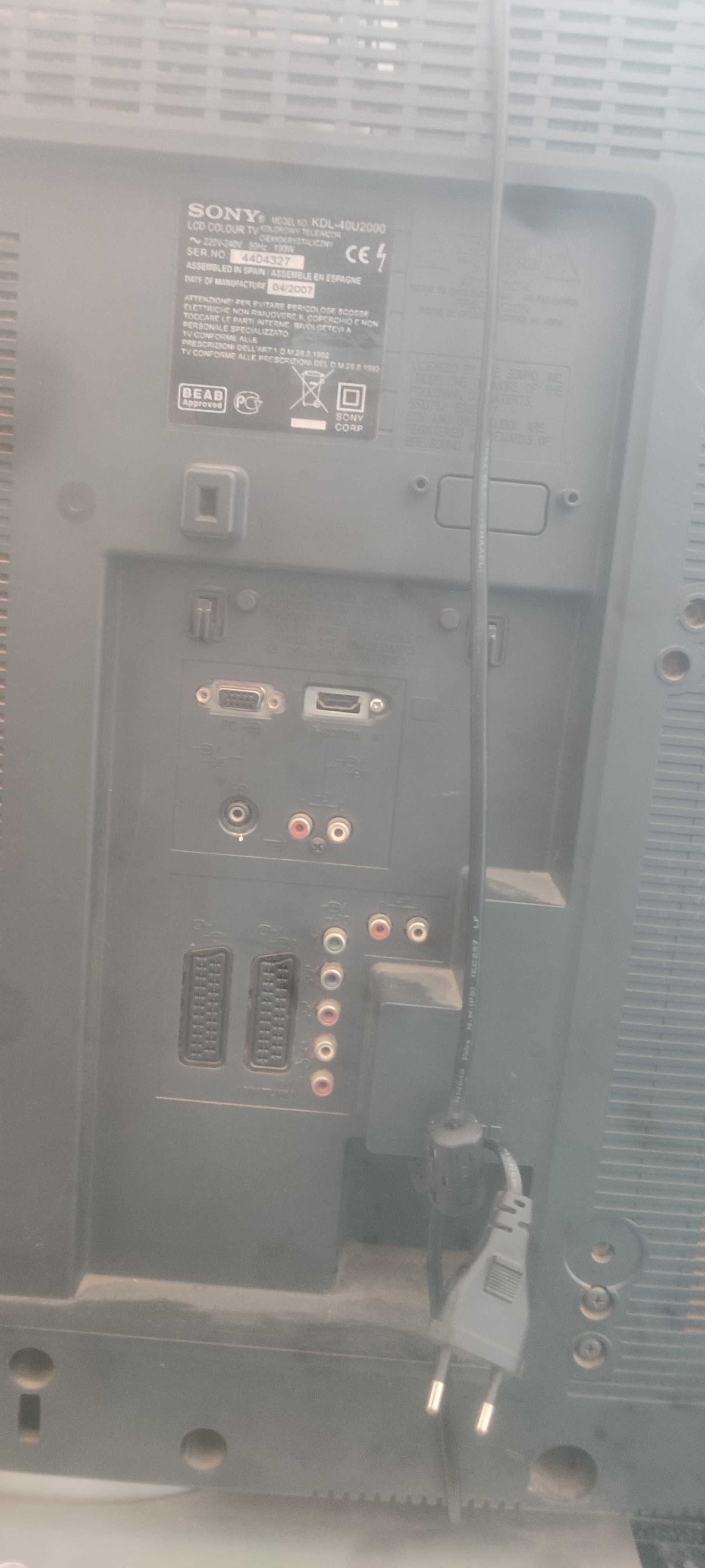 Televizor Sony KDL-40U2000,