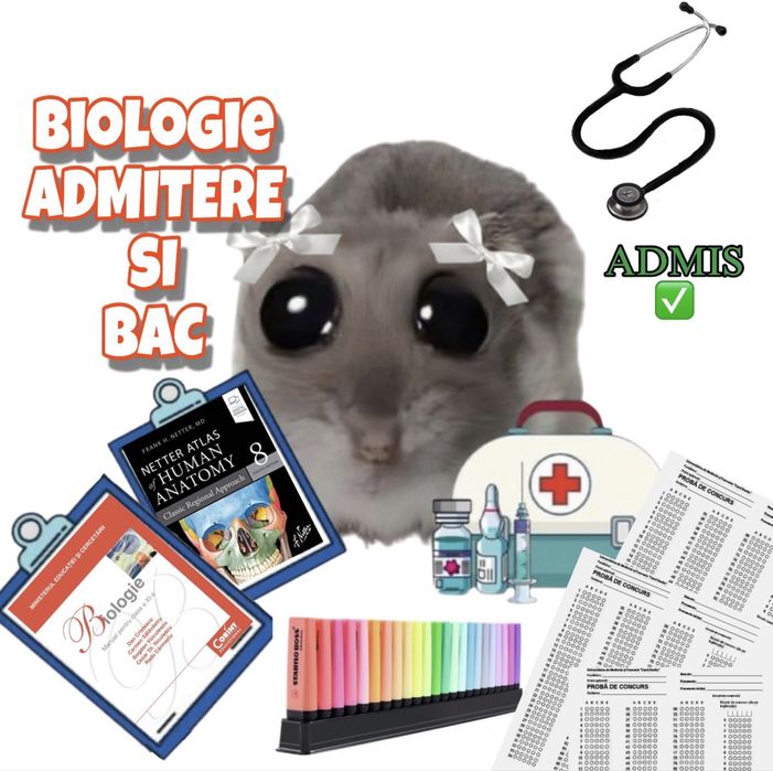 Meditatii biologie Admitere si Bac