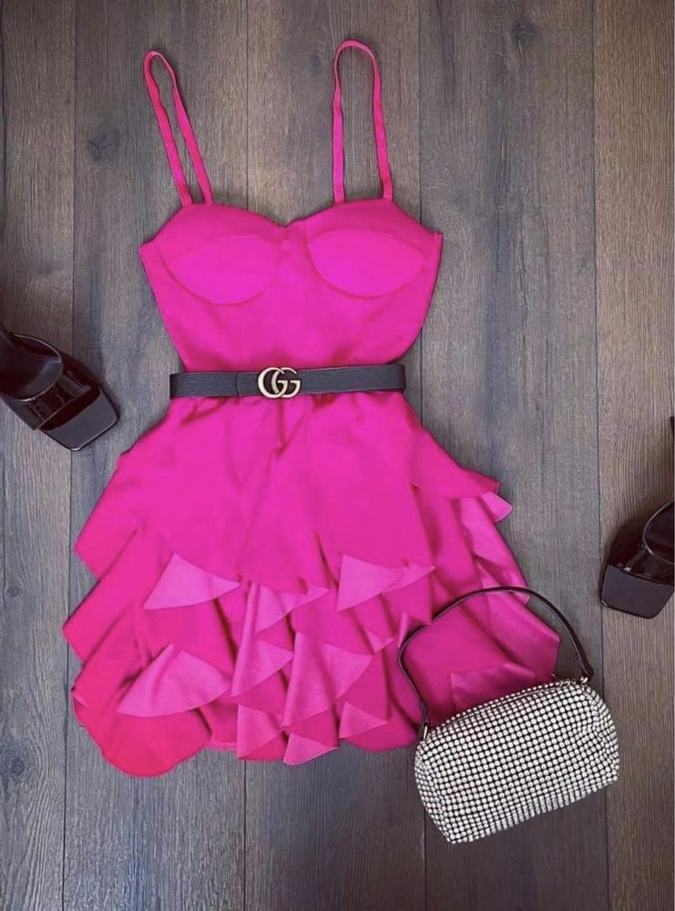 Rochie dama roz