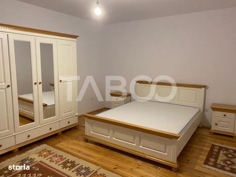 Casa cu 2 camere de inchiriat 82mp mobilata utilata Lazaret Sibiu