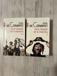 Două volume Don Quijote