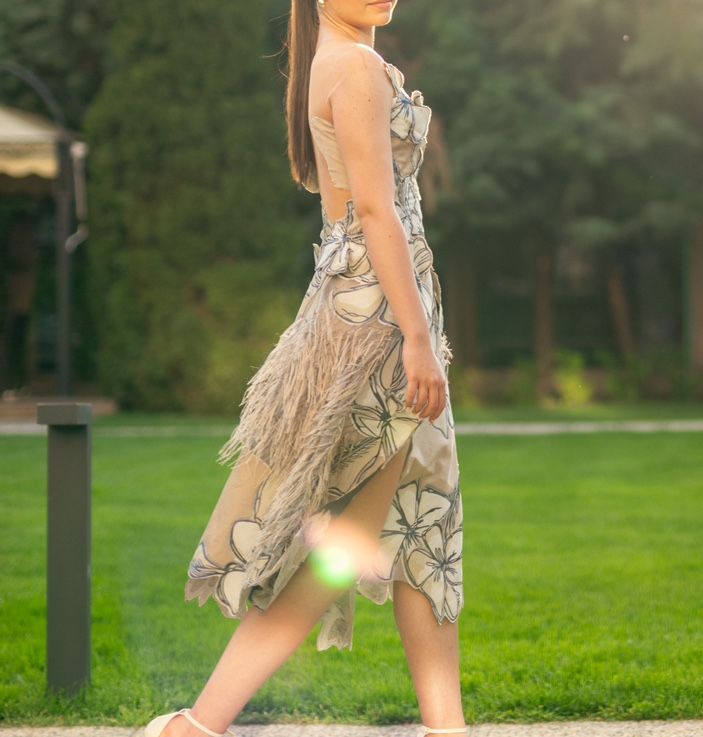 Рокля - абитуриентска дизайнер Елена Златева - ez.atelier