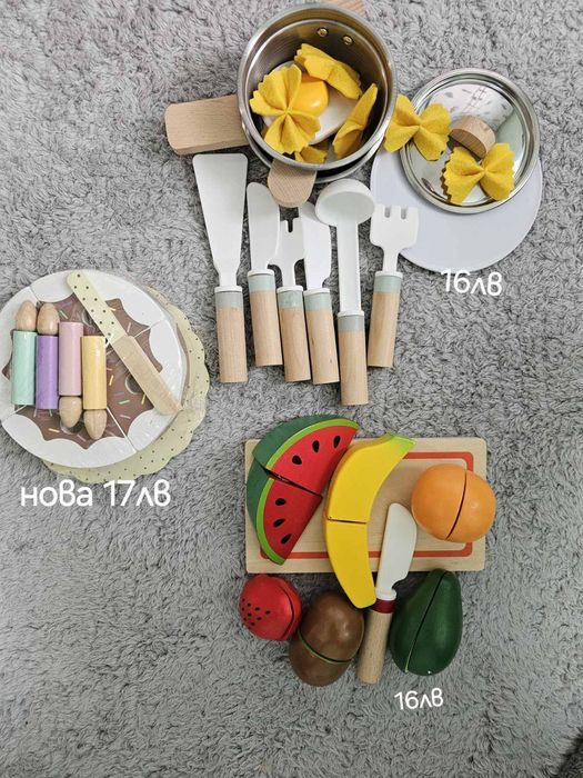 Детски дървени играчки, монтесори,образователни