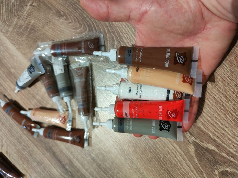 Vopsea Reparație piele Tub 20ml Vopsea Piele