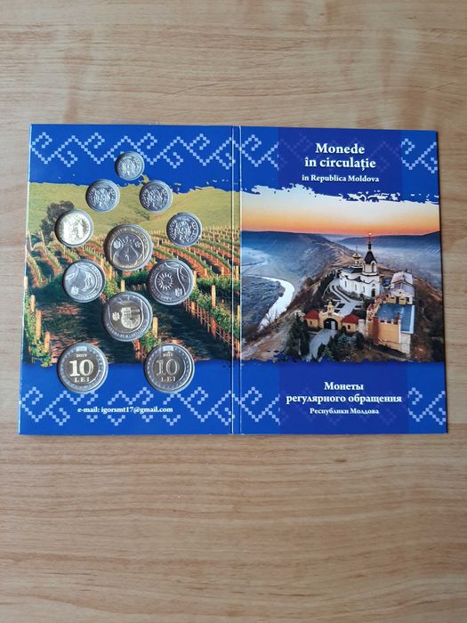 Vind monede circulante in album de colectie