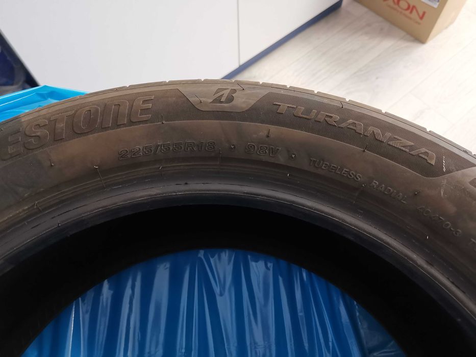 Продавам почти чисто нови 4 бр. гуми Bridgestone Turanza с дот 2023 г.