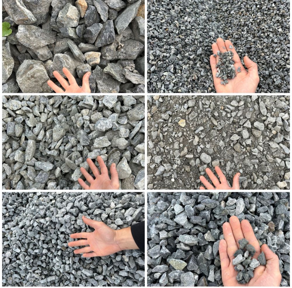 Balastru / Nisip / Piatra concasata / Beton semi umed
