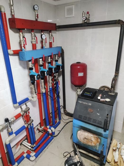 Отопление под ключ(батареи,теплый пол и т.д.), канализация-водопровод