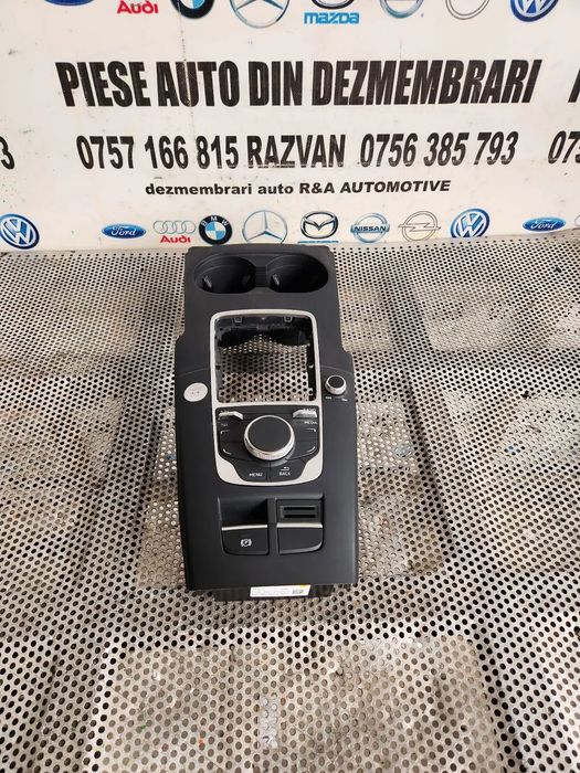 Condola Centrala Butoane MMI Audi A3 8V An 2013-2014-2015-2016-2017-2018-2019 Volan Stanga Europa C