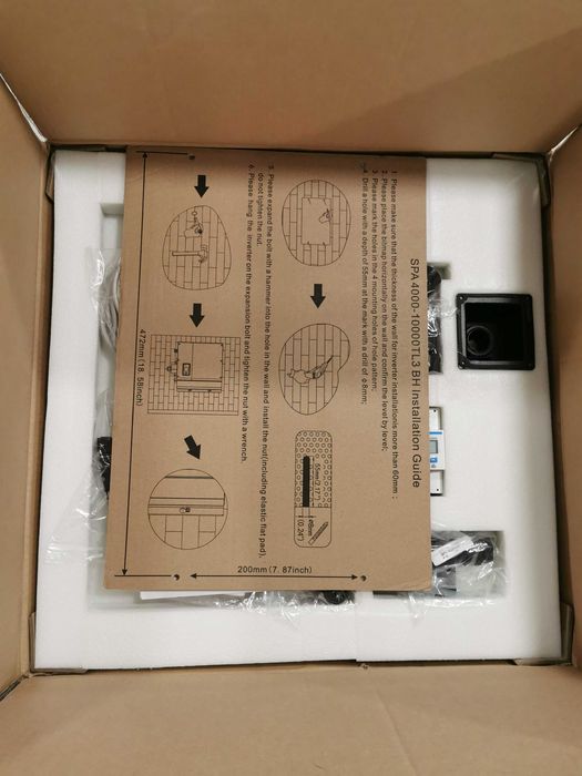 Нов Growatt SPA 10000TL3 BH-UP Трифазен хибриден инвертор