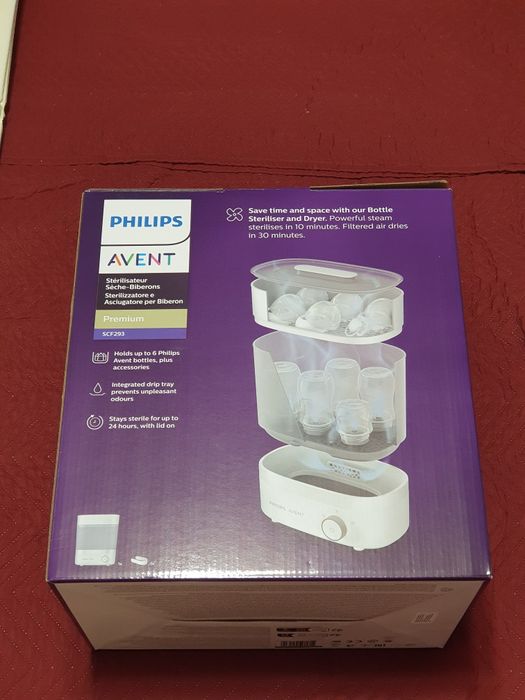Sterilizator electric si uscator Premium Philips SCF293