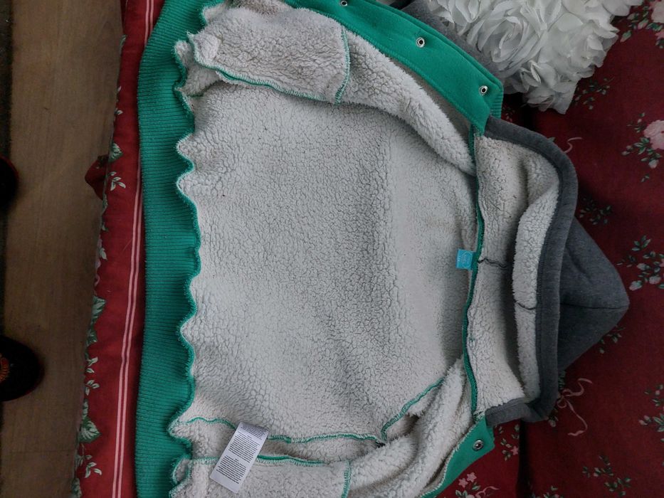 Детска зимна жилетка