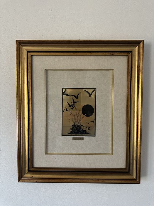 Tablouri inramate cu sticla in stare foarte buna