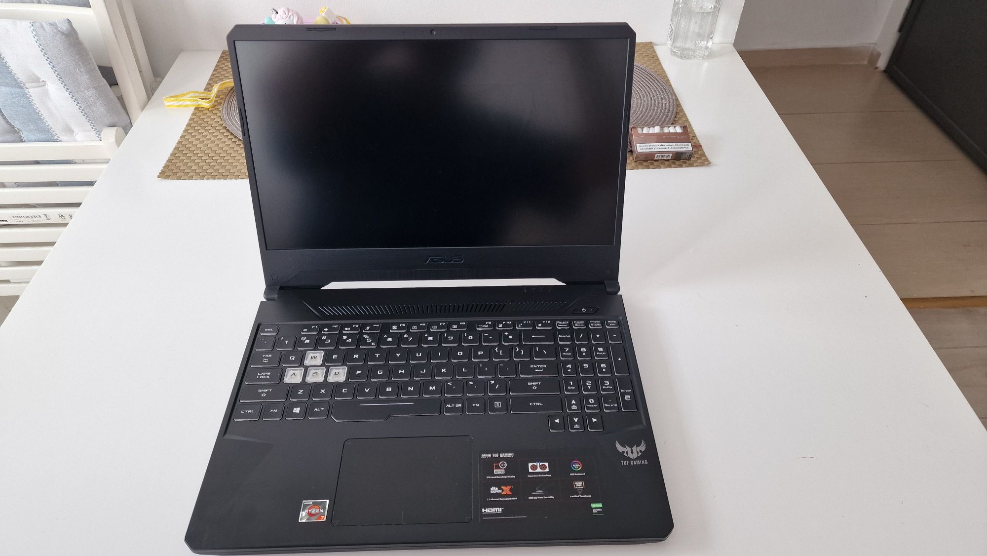 Laptop Gaming Asus TUF FX 505DT 16GB GTX 1650 4GB SSD 512