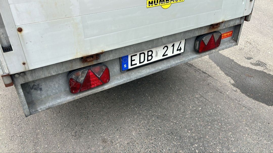 Remorca 1000kg dublu ax