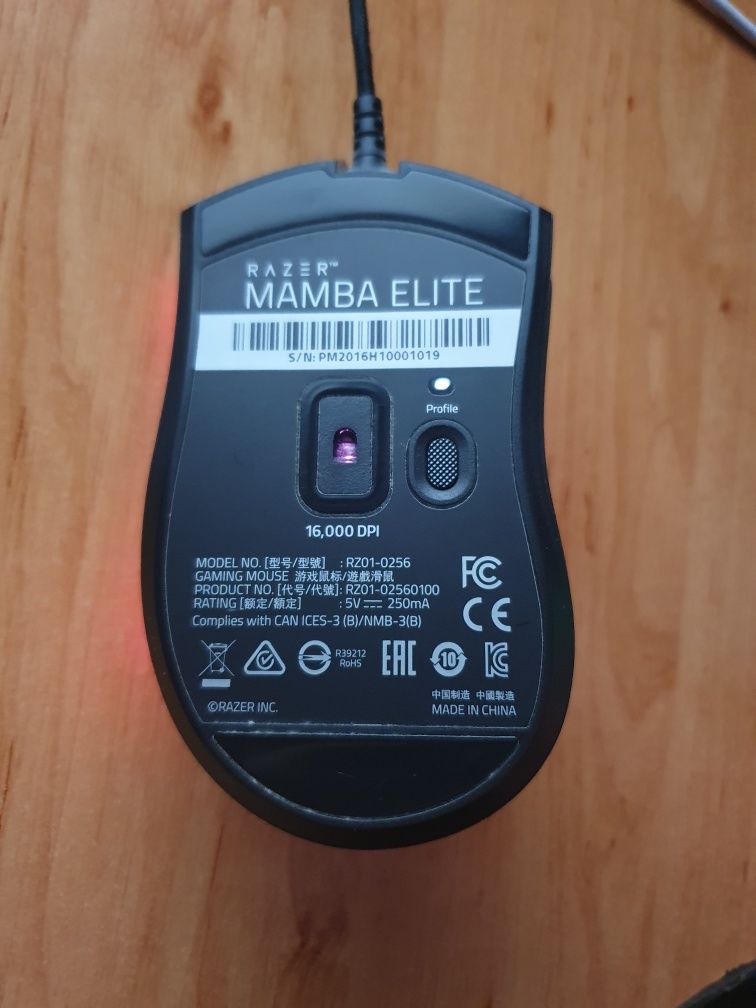 Mouse Gaming Razer Mamba Elite