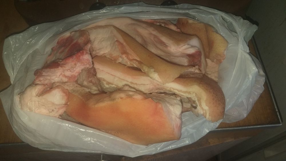 Продаю шкурки сало