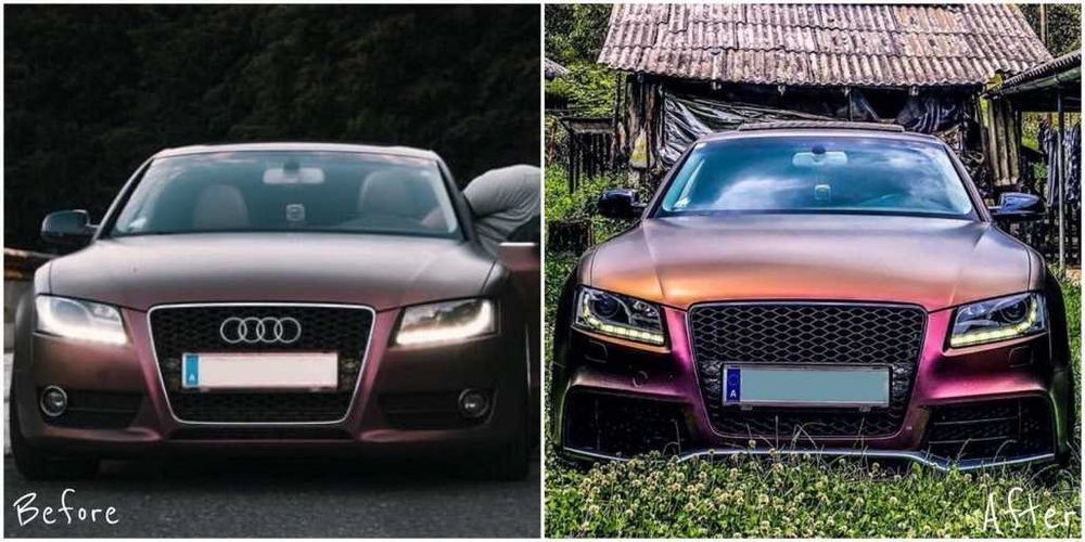 Spoiler Fata AUDI A5 8T Pre Facelift (2007-2011) RS5 Design