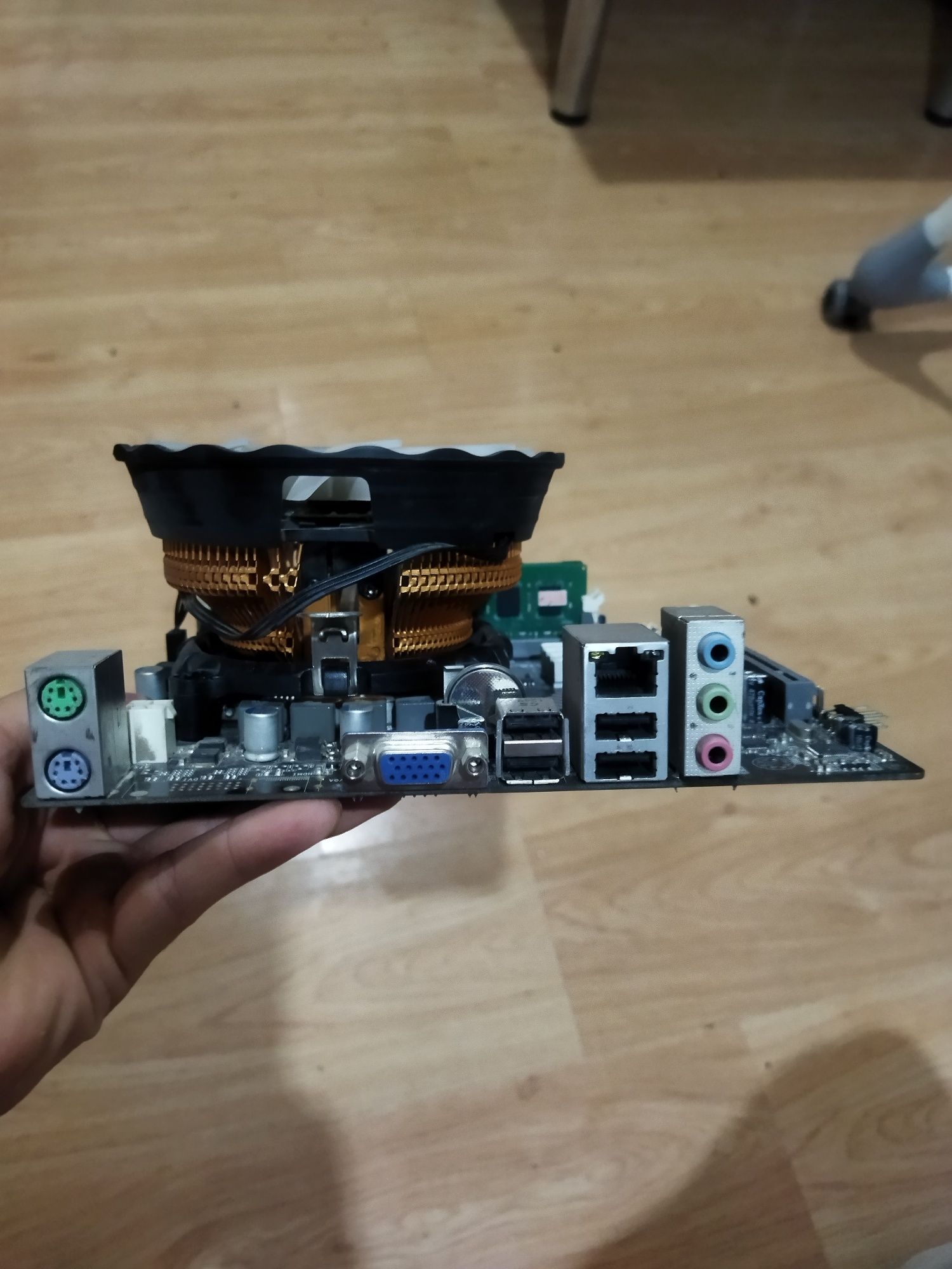 Материнская плата h61 lga 1155 + процессор + оперативная память