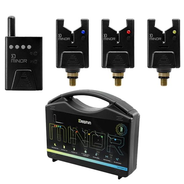 Set 3 avertizori + statie Delphin Minor