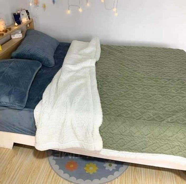 Pătură cocolino cu blanita