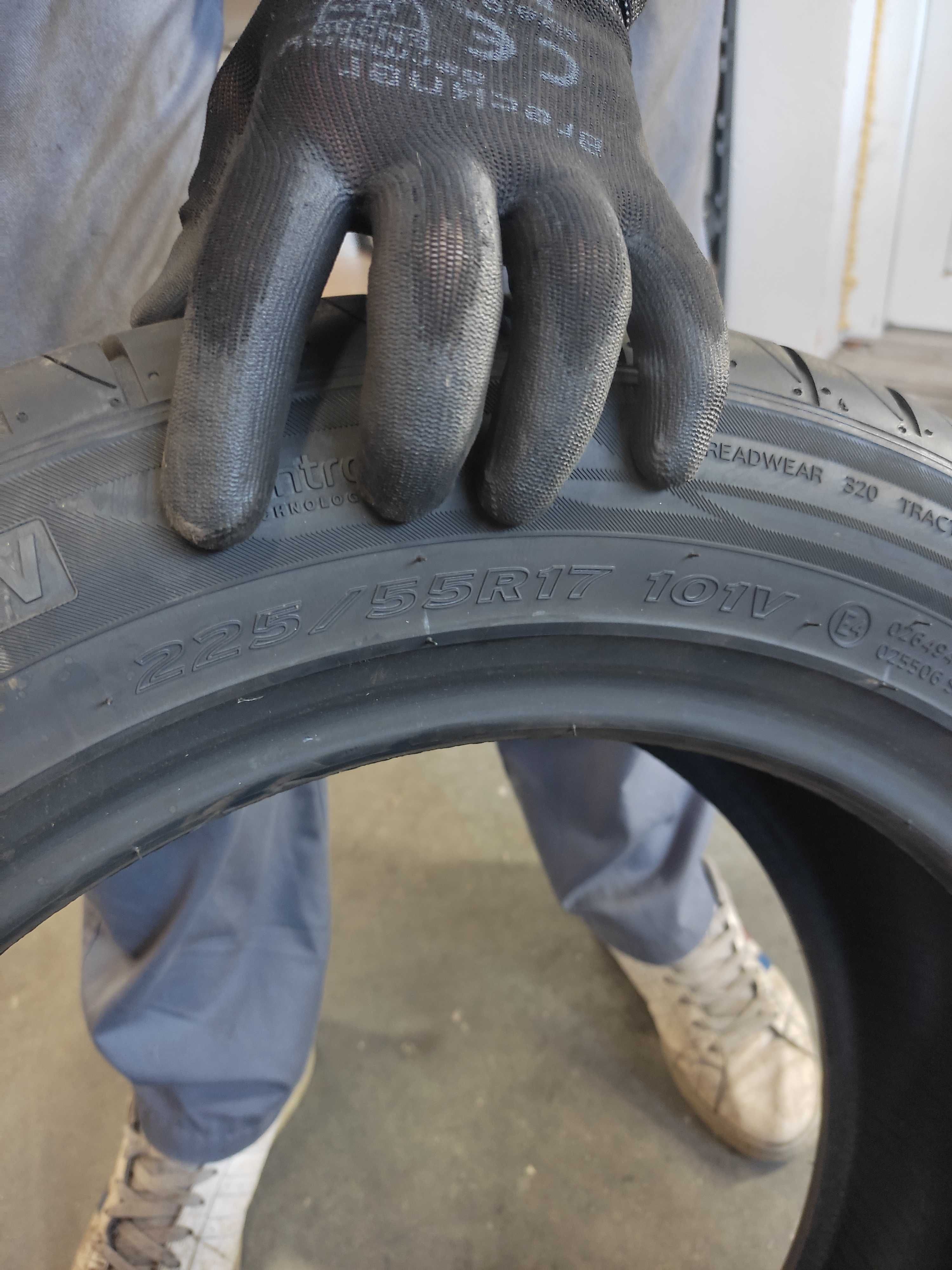 4 anvelope Hankook 225/55/17 noi de vara