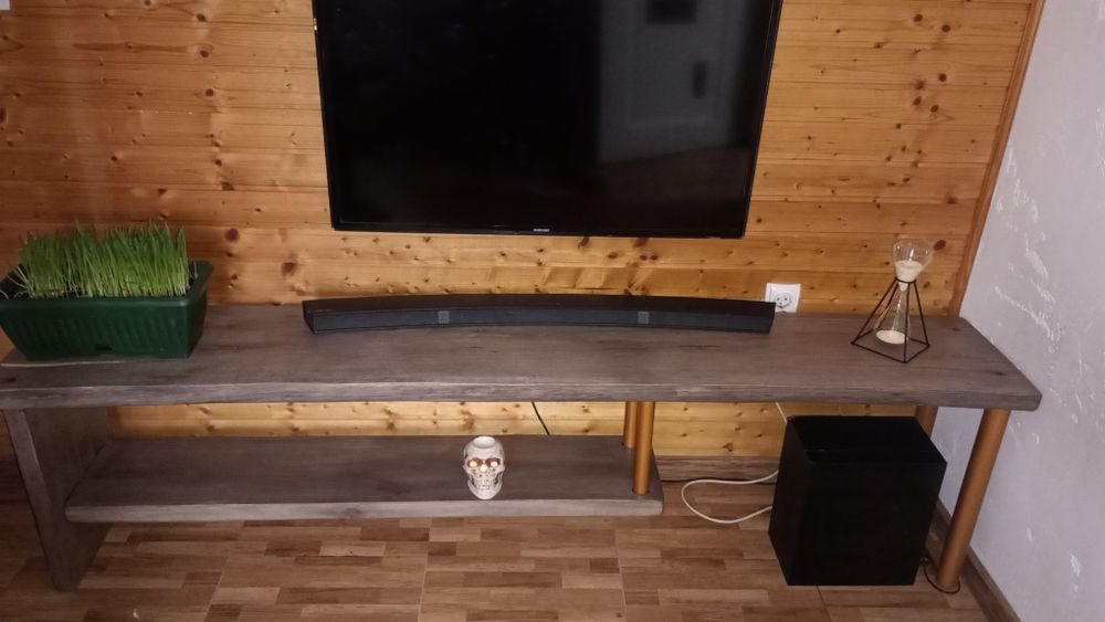 Lemn masiv stejar tv stand sufragerie