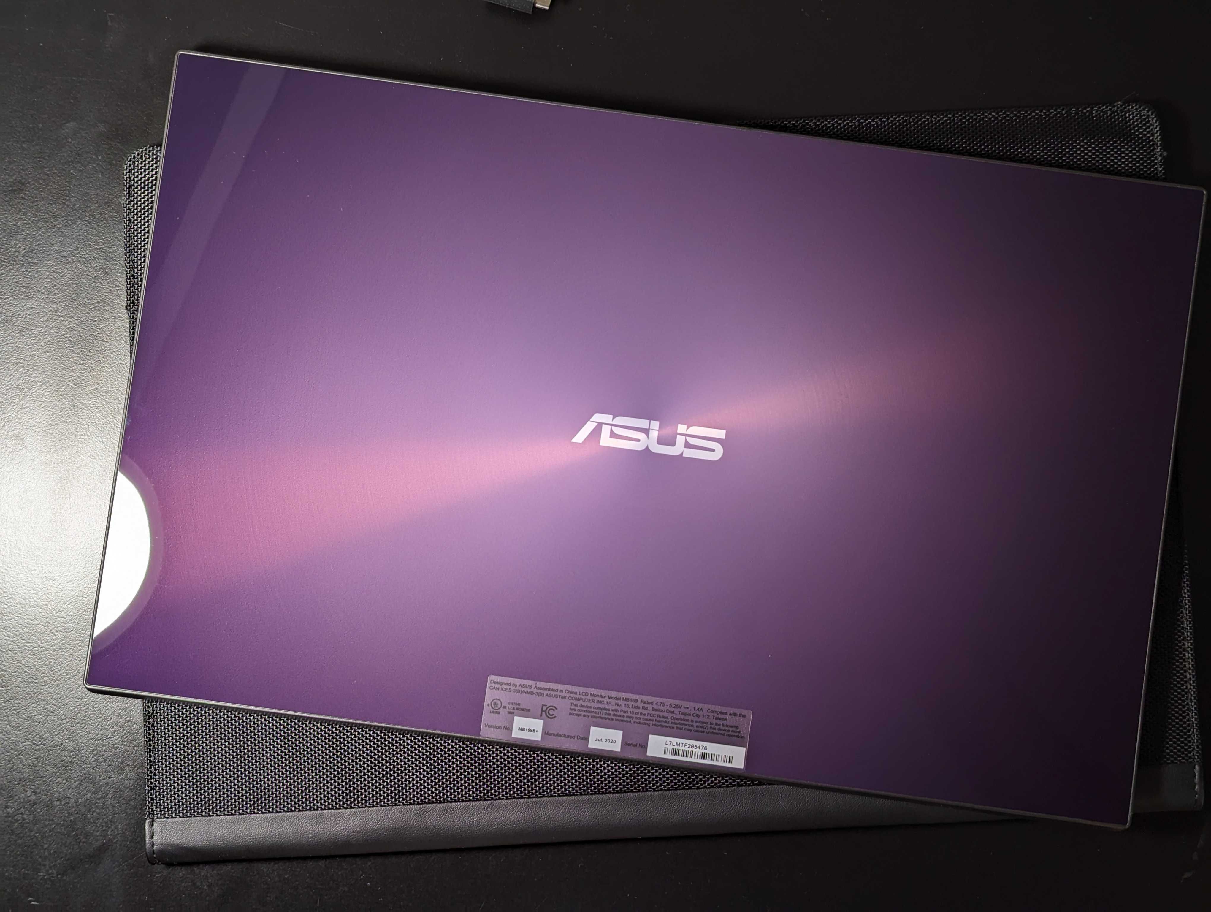 Портативный USB монитор ASUS MB169B Plus