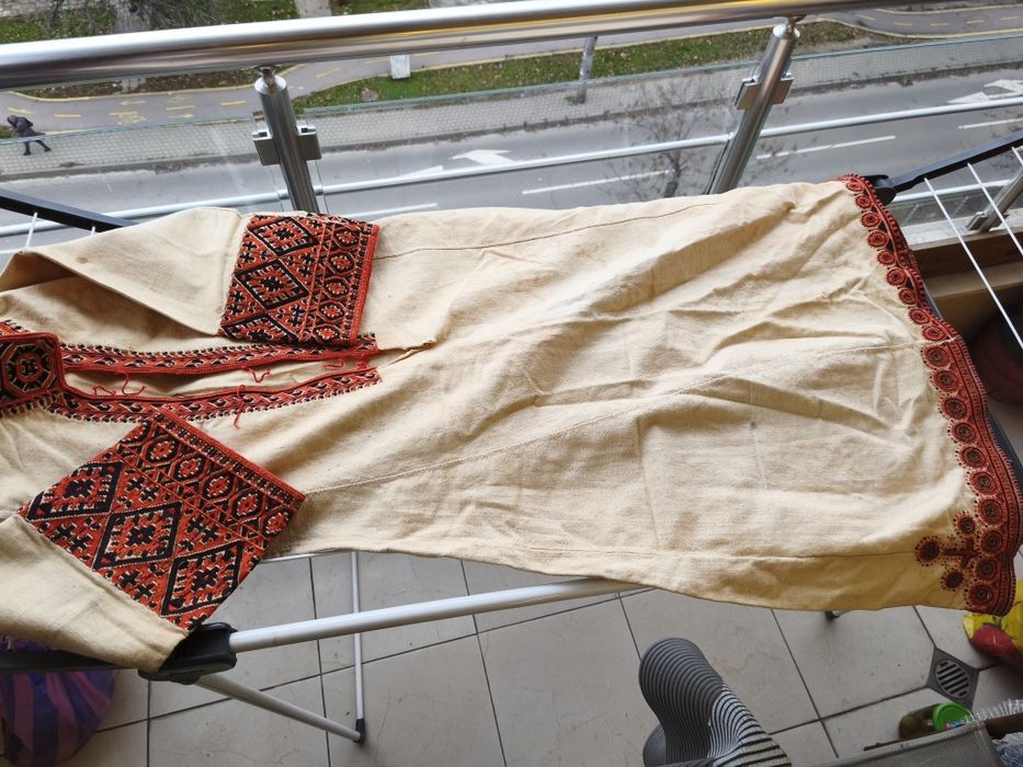 автентичена кошуля,риза от  горни битолски села края на XIX в