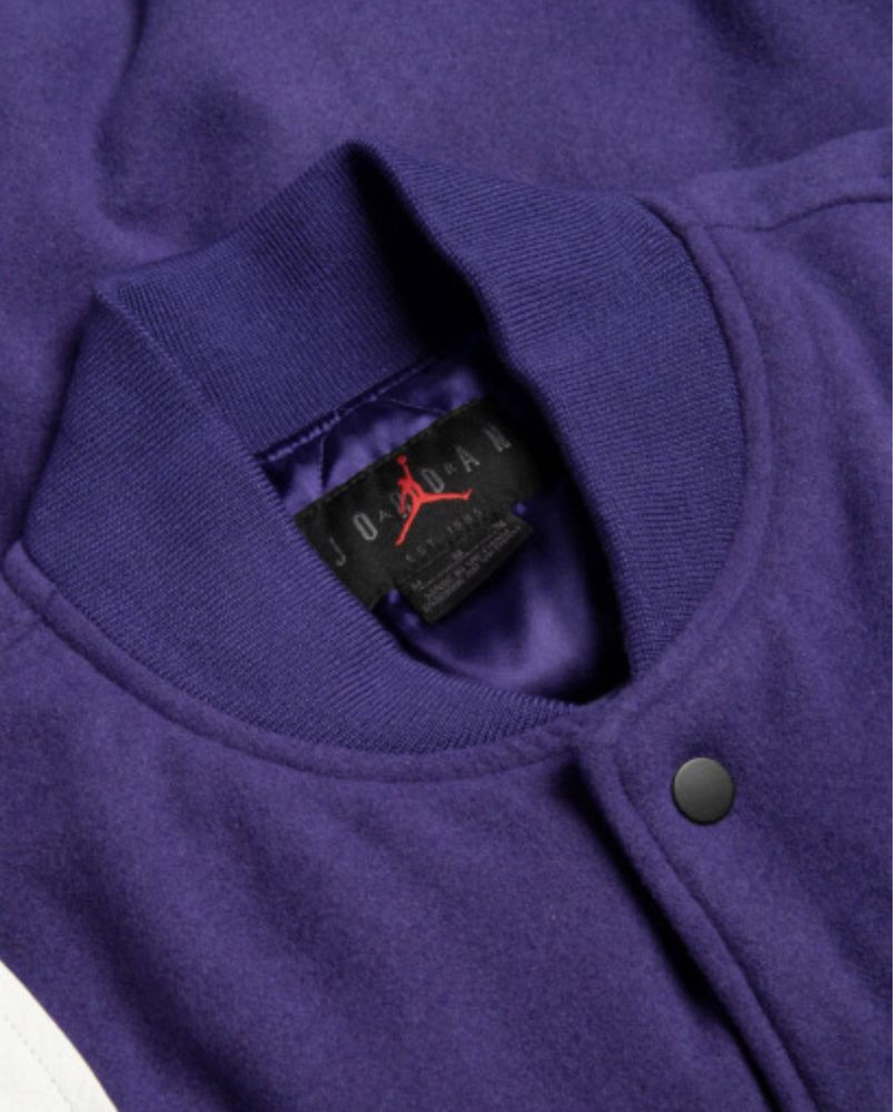 Мъжко бомбър яке Nike Jordan DNA Varsity / ест.кожа / - размер L/XL