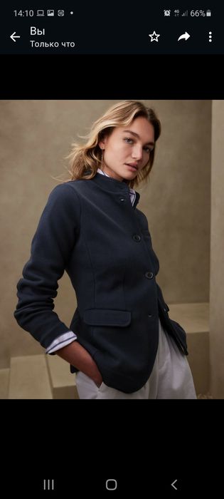 Banana Republic новый жакет блейзер пиджак. Заказ из Америки