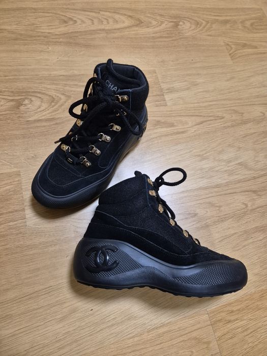 Chanel боти с грайфер за сняг