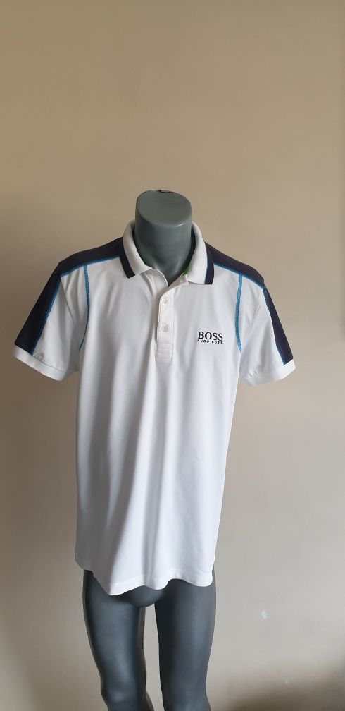 Hugo Boss Pique Stretch  UV Protection Slim Fit / L ОРИГИНАЛ! Мъжка