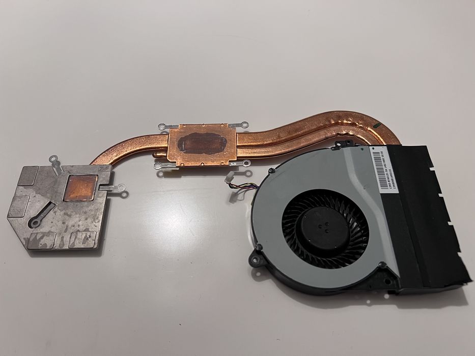 Cooler ventilator plus heat sink cpu si video laptop asus F550L