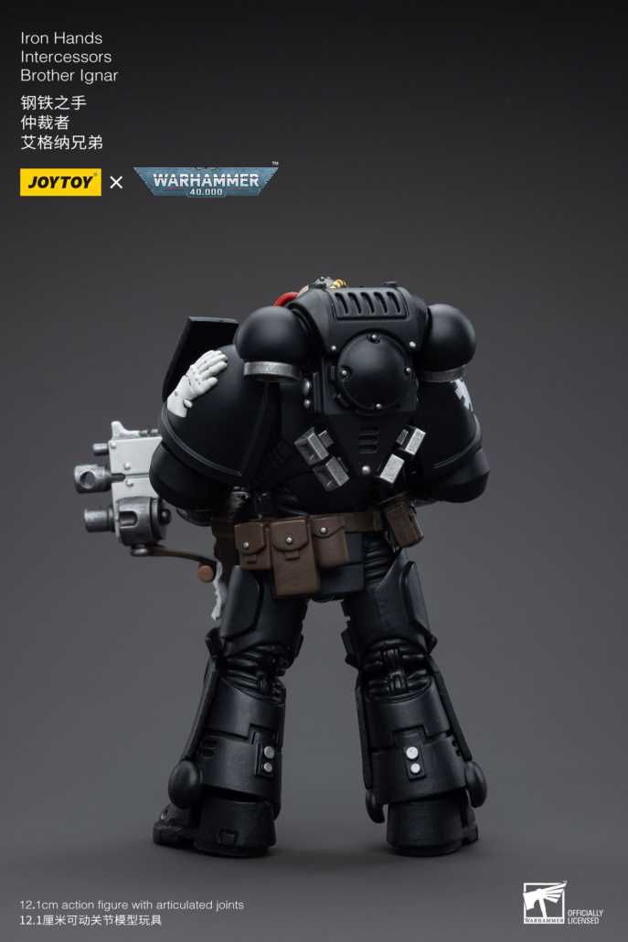 Figurina Warhammer 40K - Iron Hands - Ignar - 1/18 - JoyToy