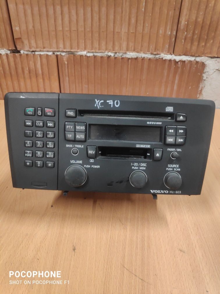 Cd Radio music player Volvo Xc 70 /Сд Радио музика Волво ХЦ 70