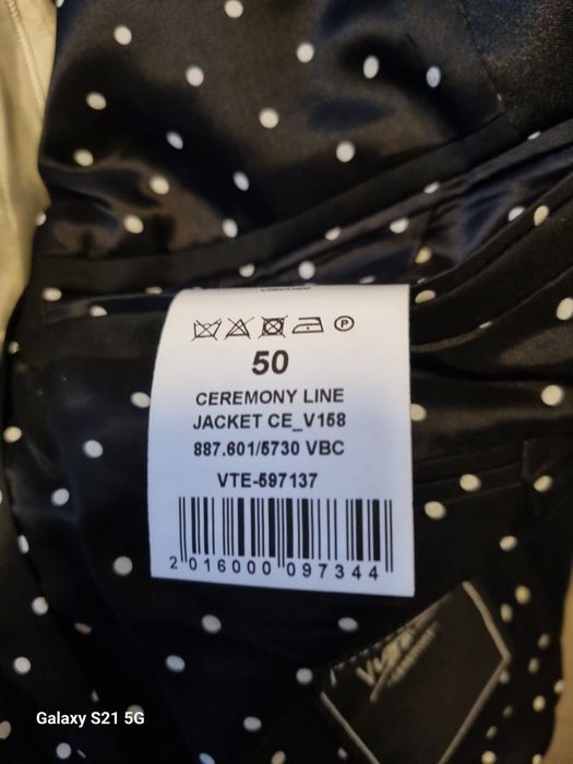 Costum de ceremonie marca Viggo, creat de celebrul designer Cătălin Bo