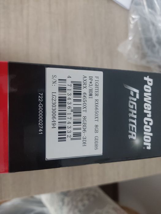 AMD RX 6650 XT power color