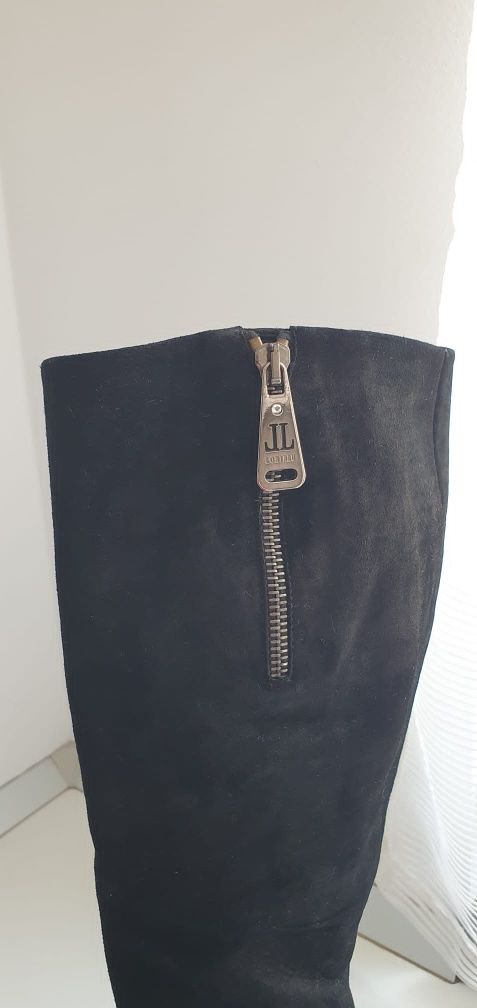 Cizme Loriblu negre 37 piele naturala int+ext