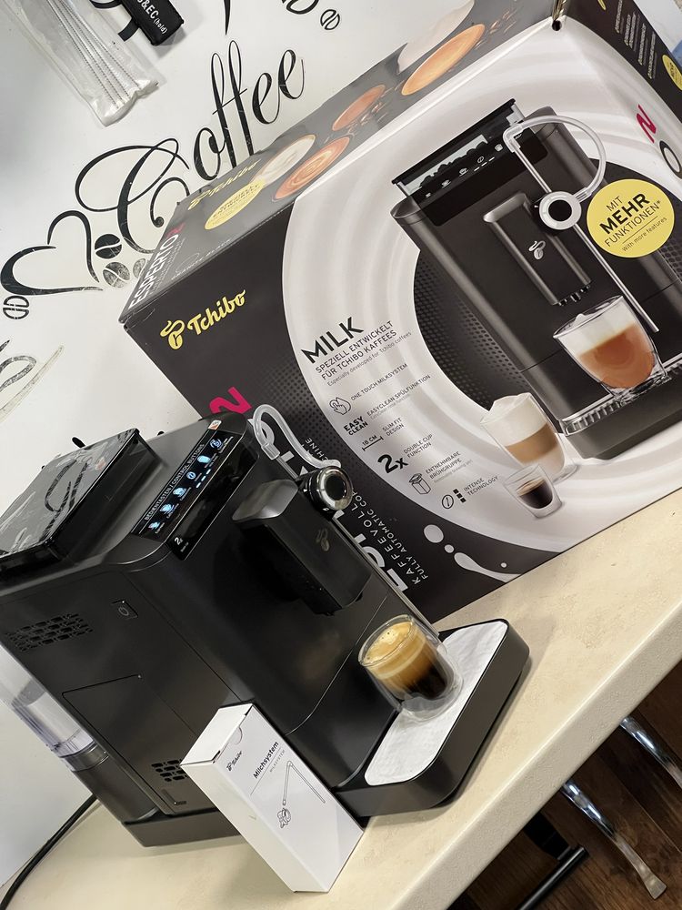 Кафемашина кафе автомат Tchibo cappuccino с гаранция