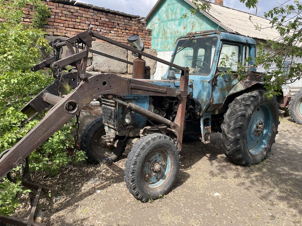 Мтз 80 с куном.