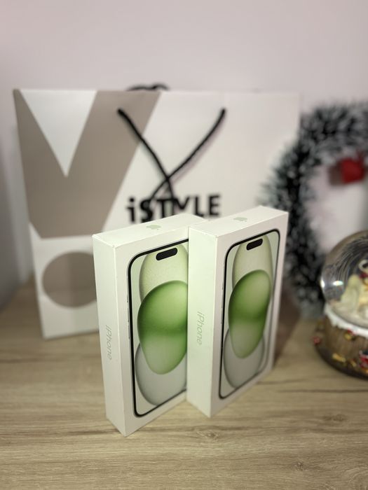 НОВИ! iPhone 15 Green 128 GB