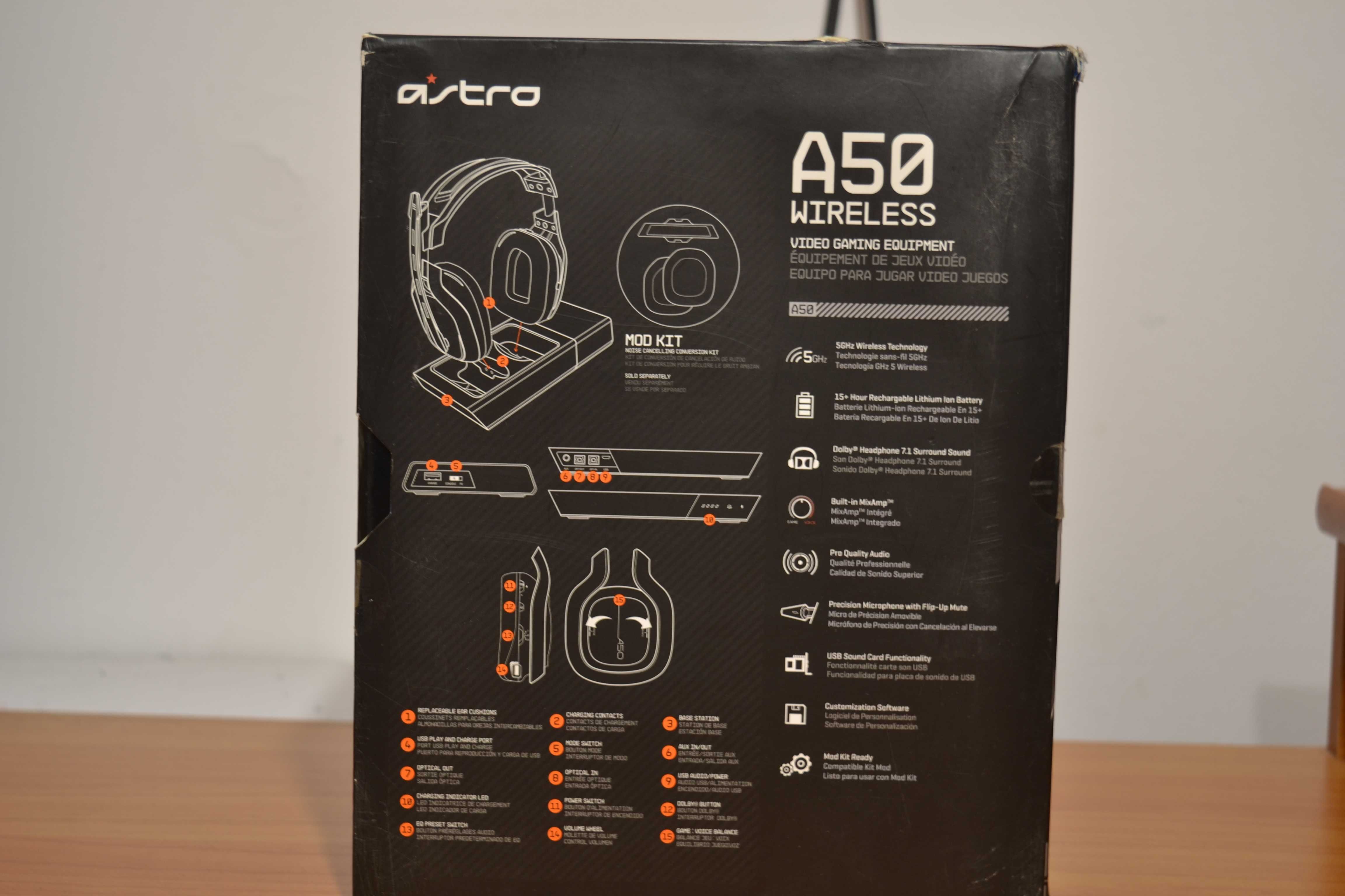 Casti gaming Astro A50 Wireless