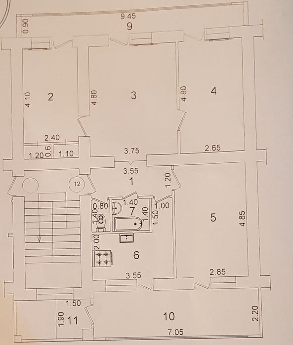 ЦУМ! Продается 4-х ком.квартира
