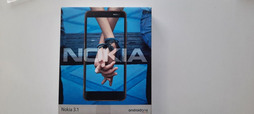 Nokia 3.1 със зарядно + подарък-калъф и протектор